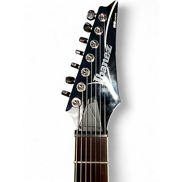 Used Ibanez RGA7QM RGA Series gray burst Solid Body Electric Guitar