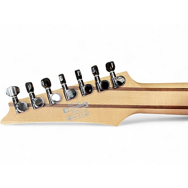 Used Ibanez RGA7QM RGA Series gray burst Solid Body Electric Guitar