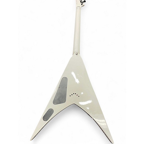 Used ESP LTD V300 White Solid Body Electric Guitar