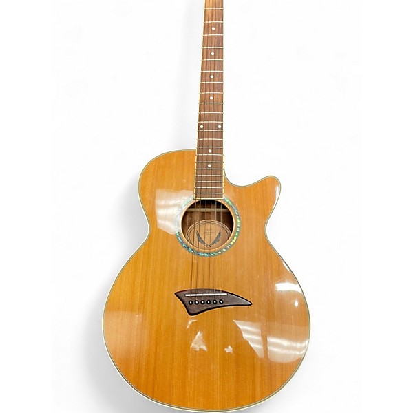 Used Dean PEGN Natural Acoustic Electric Guitar