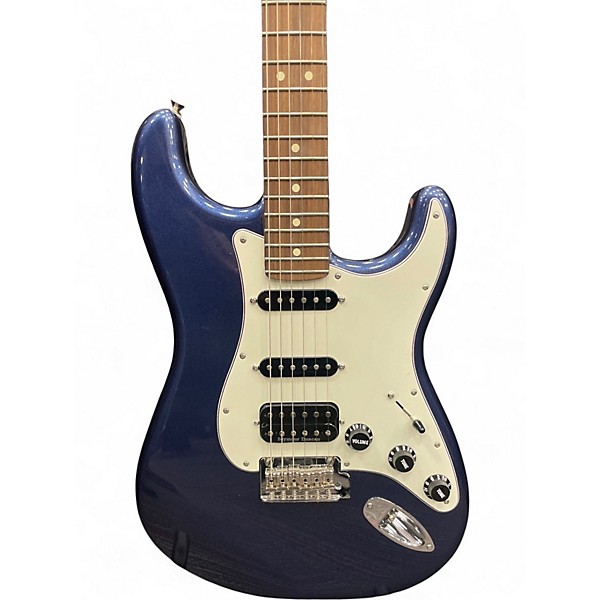 Used Fender Moonlight Drive Player II Stratocaster HSS Roasted Maple  Blue Solid Body Electric Guitar