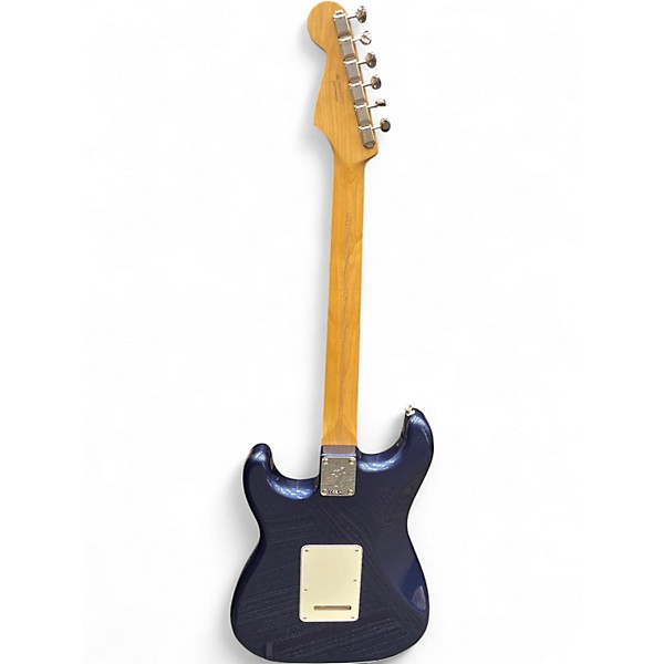 Used Fender Moonlight Drive Player II Stratocaster HSS Roasted Maple  Blue Solid Body Electric Guitar