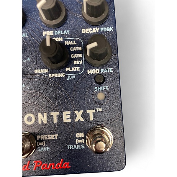 Used Red Panda Context Reverb 2 Effect Pedal