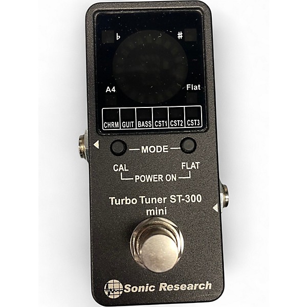 Used Sonic Research ST-300 mini Strobe Tuner Tuner Pedal