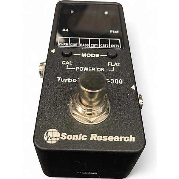 Used Sonic Research ST-300 mini Strobe Tuner Tuner Pedal