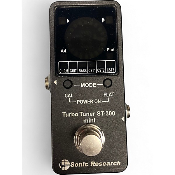 Used Sonic Research ST-300 mini Strobe Tuner Tuner Pedal
