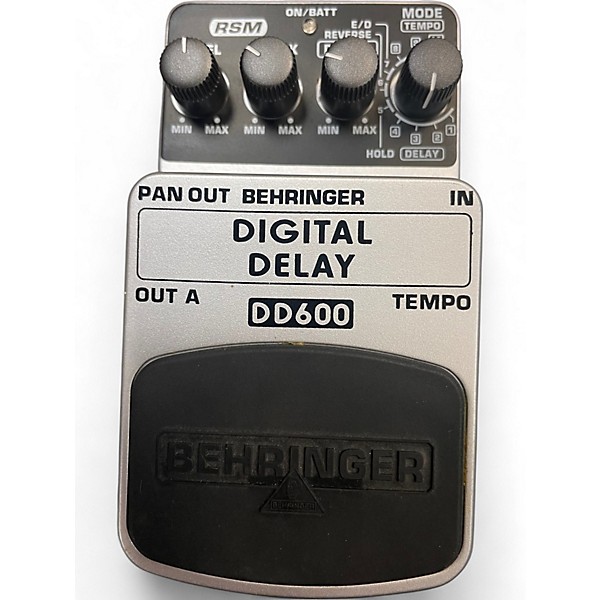 Used Behringer DD600 Digital Delay Effect Pedal
