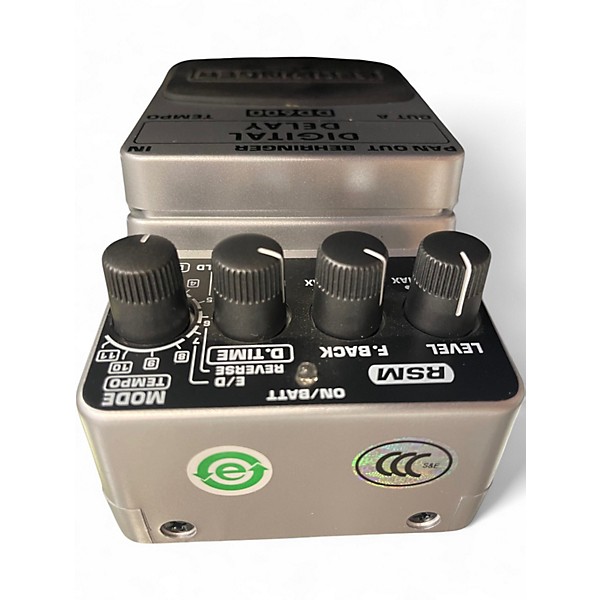 Used Behringer DD600 Digital Delay Effect Pedal