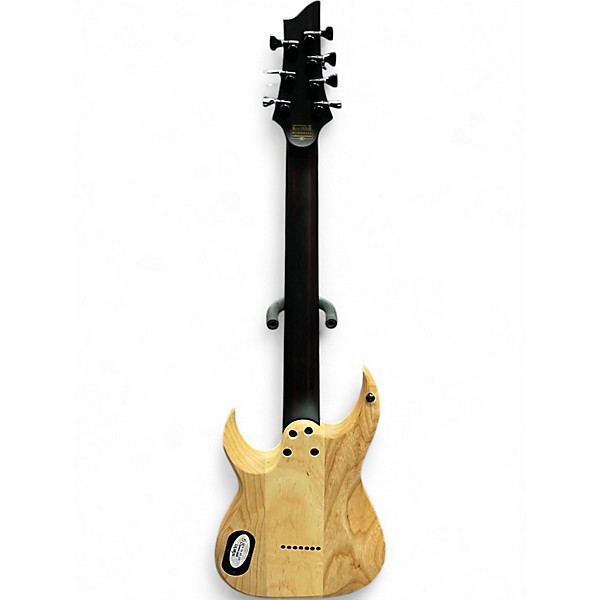 Used Schecter Guitar Research TOA 7 Purple Solid Body Electric Guitar