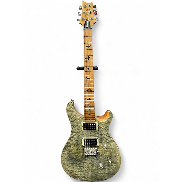 Used PRS CE24 GREEN Solid Body Electric Guitar