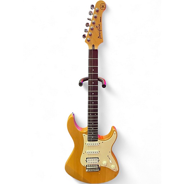 Used Yamaha Pacifica Natural Solid Body Electric Guitar