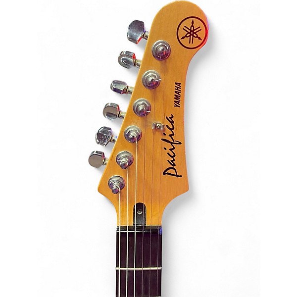 Used Yamaha Pacifica Natural Solid Body Electric Guitar