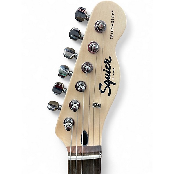 Used Squier Telecaster red Solid Body Electric Guitar