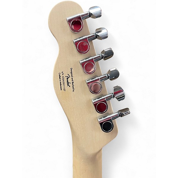Used Squier Telecaster red Solid Body Electric Guitar