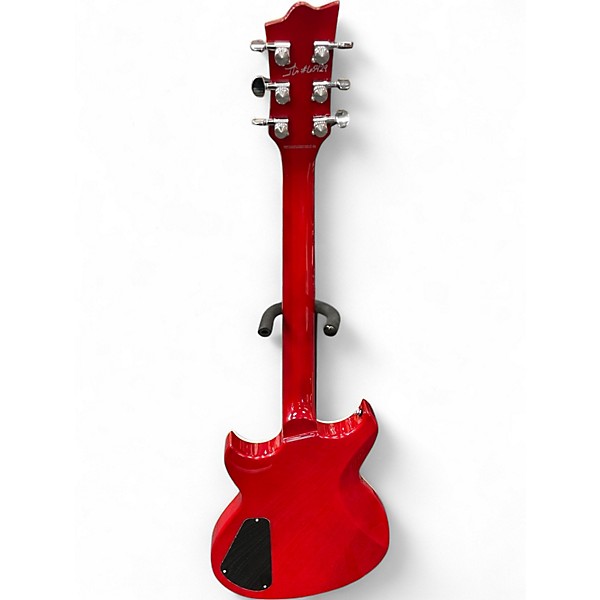Used Reverend SENSEI Red Solid Body Electric Guitar