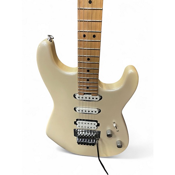 Used Charvel San Dimas Style 1 HSS white Solid Body Electric Guitar