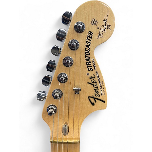 Used Fender Artist Series Yngwie Malmsteen Stratocaster WHITE MAPLE Solid Body Electric Guitar
