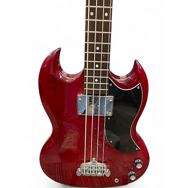Used Epiphone EB0 CHERRY RED Electric Bass Guitar
