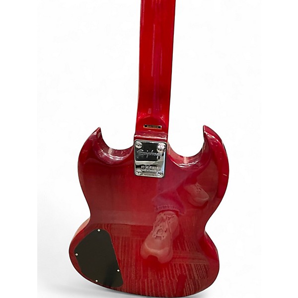 Used Epiphone EB0 CHERRY RED Electric Bass Guitar
