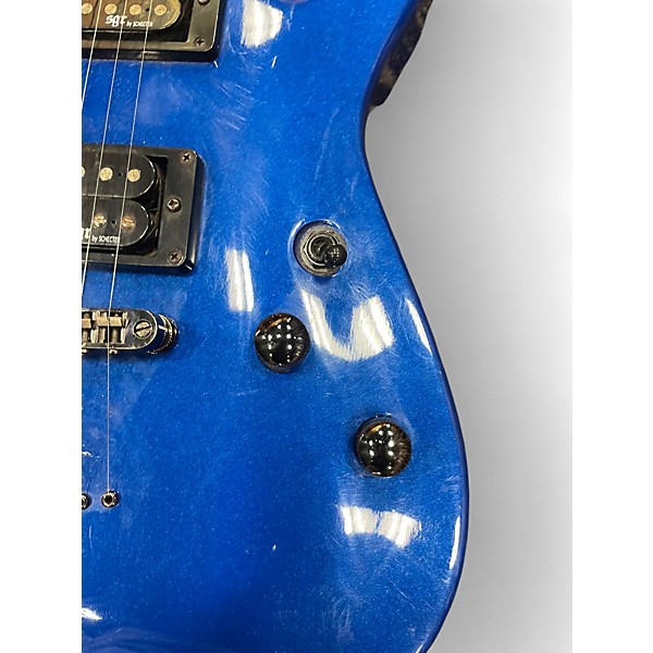 Used Schecter Guitar Research SGR C-1 Blue Solid Body Electric Guitar
