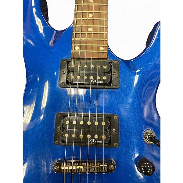 Used Schecter Guitar Research SGR C-1 Blue Solid Body Electric Guitar