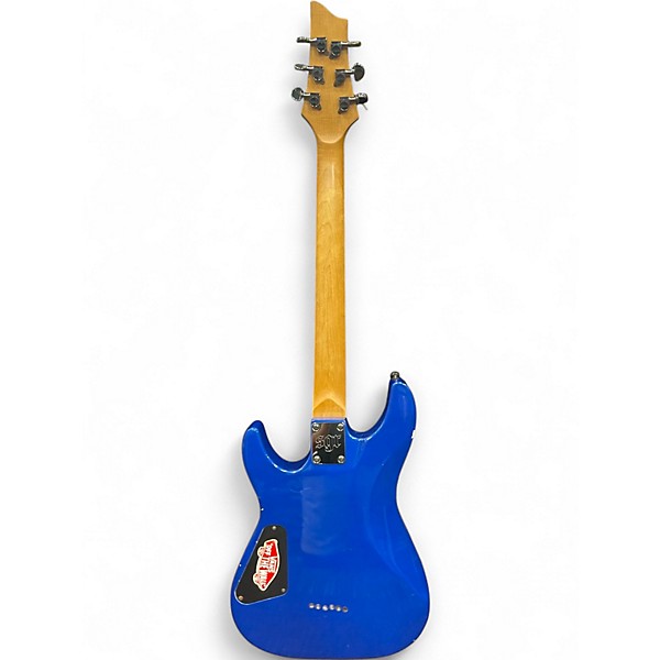 Used Schecter Guitar Research SGR C-1 Blue Solid Body Electric Guitar