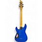 Used Schecter Guitar Research SGR C-1 Blue Solid Body Electric Guitar
