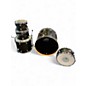 Used DW 5 Piece Performance Series PEWTER SPARKLE Drum Kit thumbnail