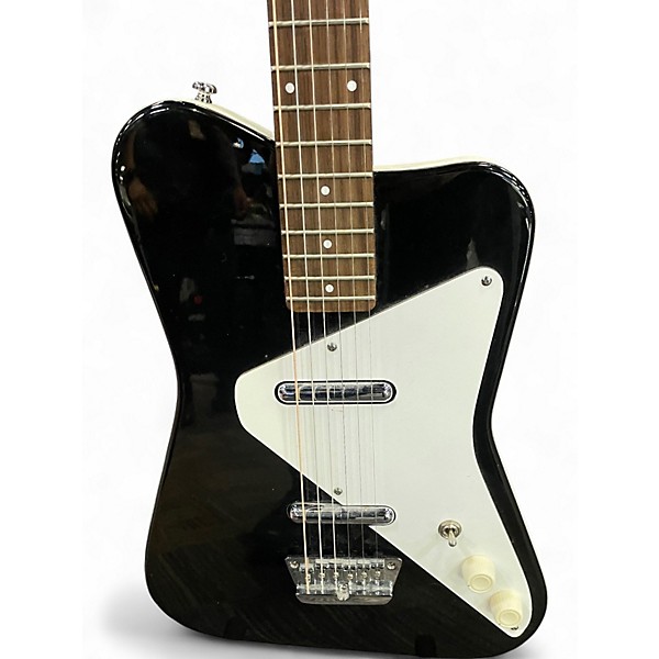 Used Danelectro Pro Black Solid Body Electric Guitar