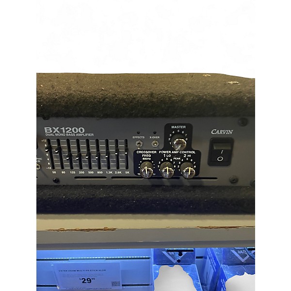 Used Carvin BX1200 Bass Amp Head