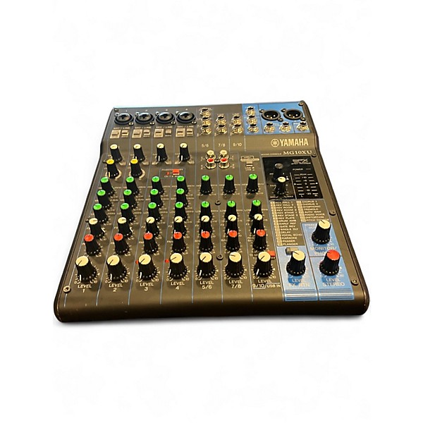 Used Yamaha MG10XU 10 Channel Mixer with Effects Unpowered Mixer