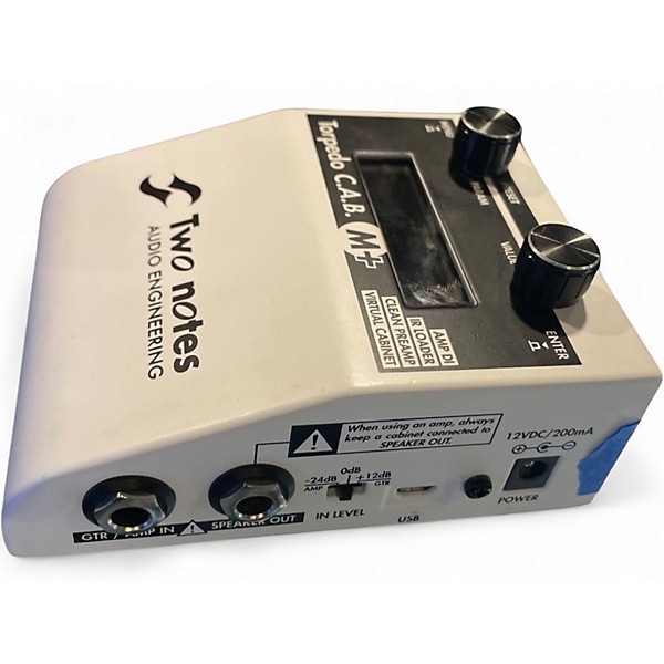 Used Two Notes AUDIO ENGINEERING Torpedo C.A.B. Effect Processor