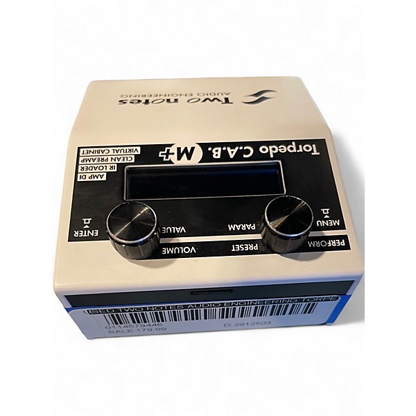 Used Two Notes AUDIO ENGINEERING Torpedo C.A.B. Effect Processor