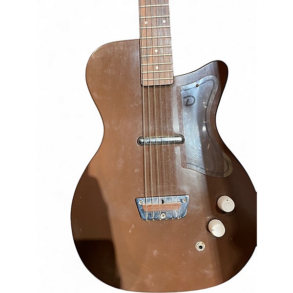 Vintage 1959 Silvertone DANELECTRO U1 BROWN SPARKLE Solid Body Electric Guitar