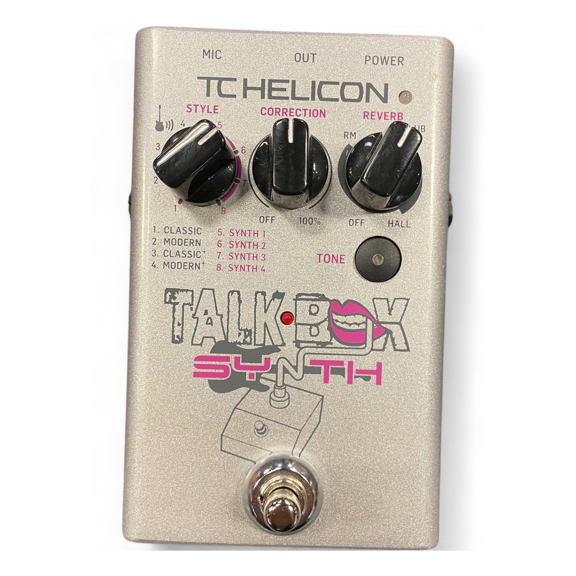Used 2020s TC Helicon Talkbox Synth Effect Pedal | Guitar Center