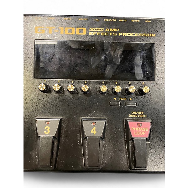 Used 2010s BOSS GT100 Effect Processor | Guitar Center