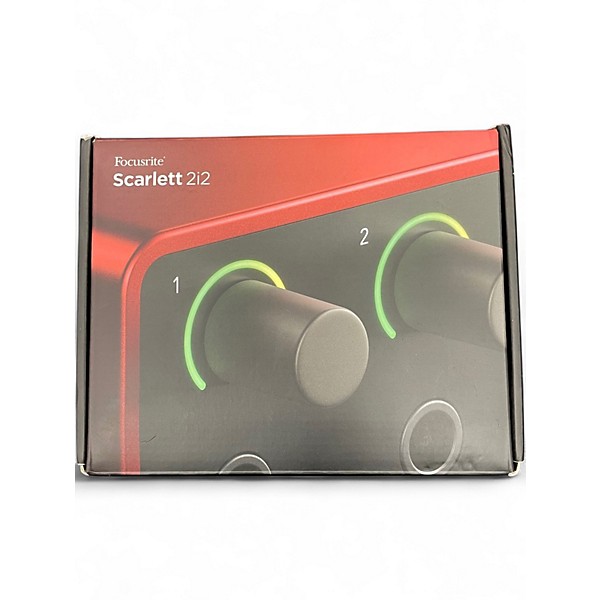 Used Focusrite Scarlett 2i2 Gen 4 Audio Interface