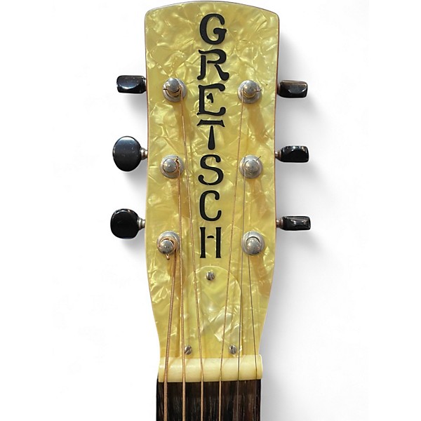 Used Gretsch Guitars G9200 Boxcar Round Neck Worn Brown Resonator Guitar