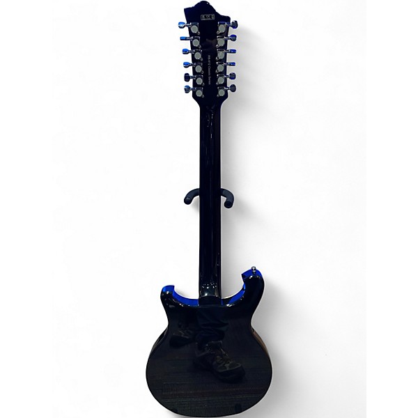 Used Harley Benton RB612 Black Hollow Body Electric Guitar