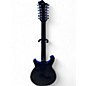 Used Harley Benton RB612 Black Hollow Body Electric Guitar
