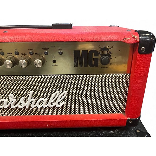Used Marshall MG100HFX 100W Solid State Guitar Amp Head