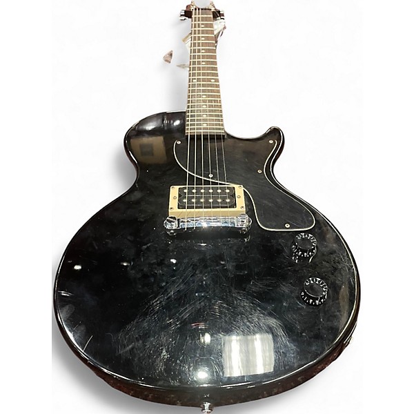 Used Epiphone Les Paul Junior Single Cut Black Solid Body Electric Guitar