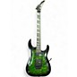 Used Jackson JS32 Trans Green Solid Body Electric Guitar thumbnail