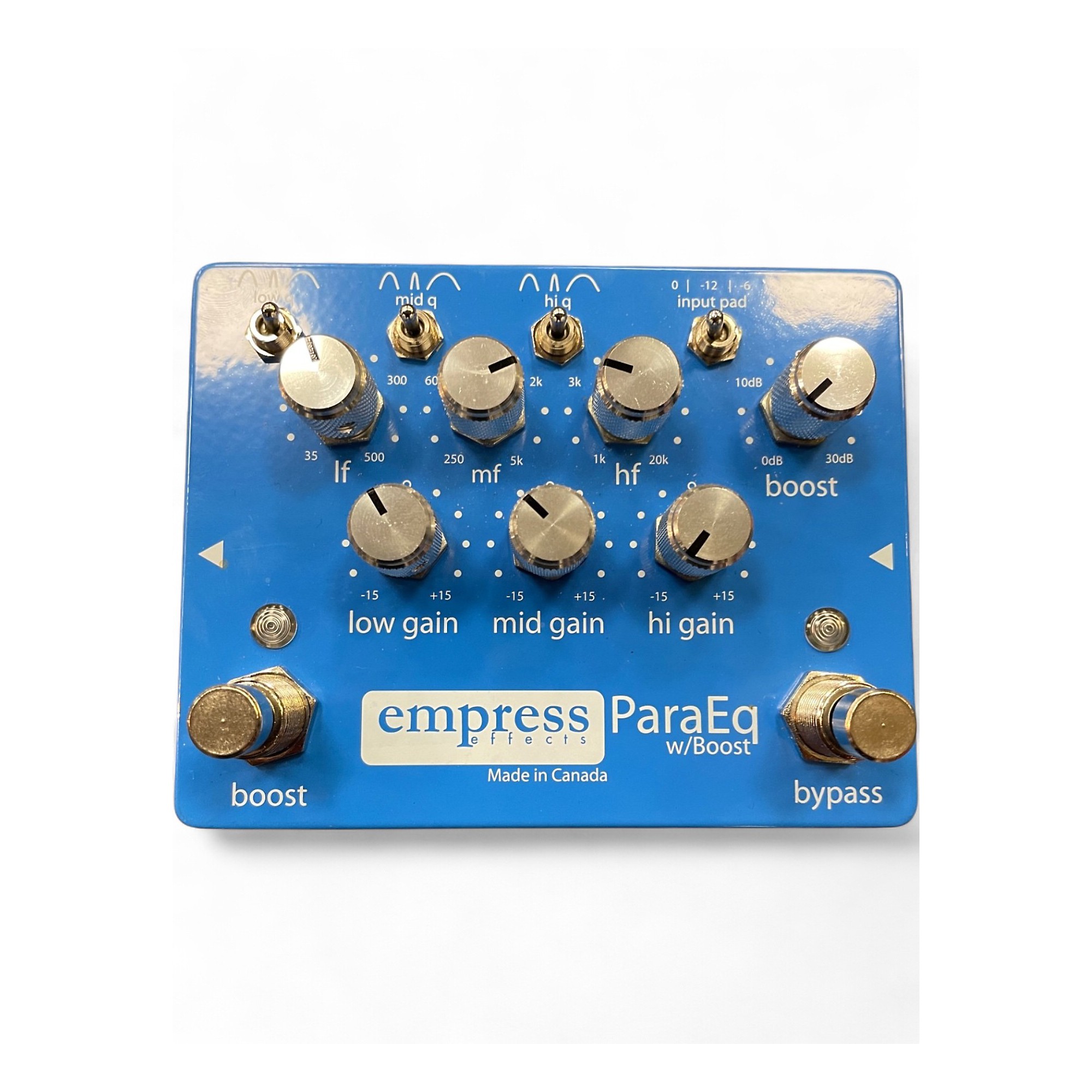 Used Empress Effects ParaEq with Boost EQ Pedal | Guitar Center