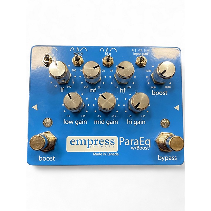 Used Empress Effects ParaEq with Boost EQ Pedal | Guitar Center
