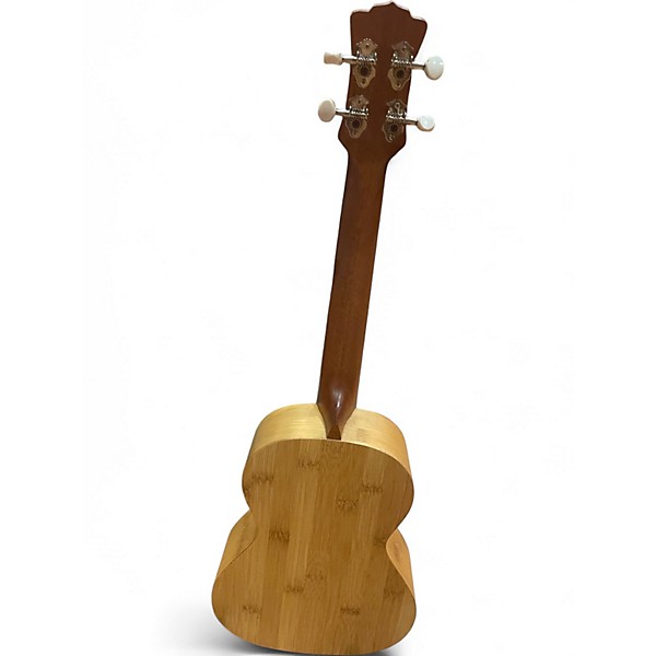 Used Luna bamboo concert Natural Ukulele