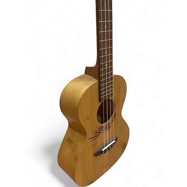 Used Luna bamboo concert Natural Ukulele