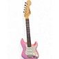 Used Squier Mini Affinity Stratocaster Pink Electric Guitar thumbnail