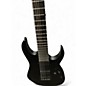Used Ibanez RGIXL7 Black Solid Body Electric Guitar
