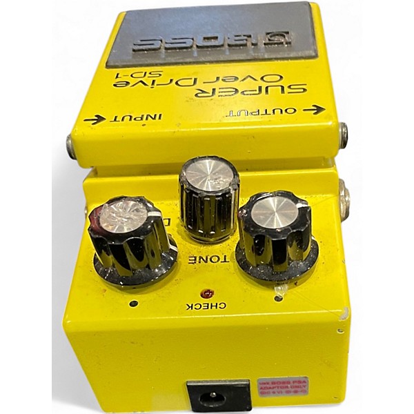 Used BOSS SD1 Super Overdrive Effect Pedal